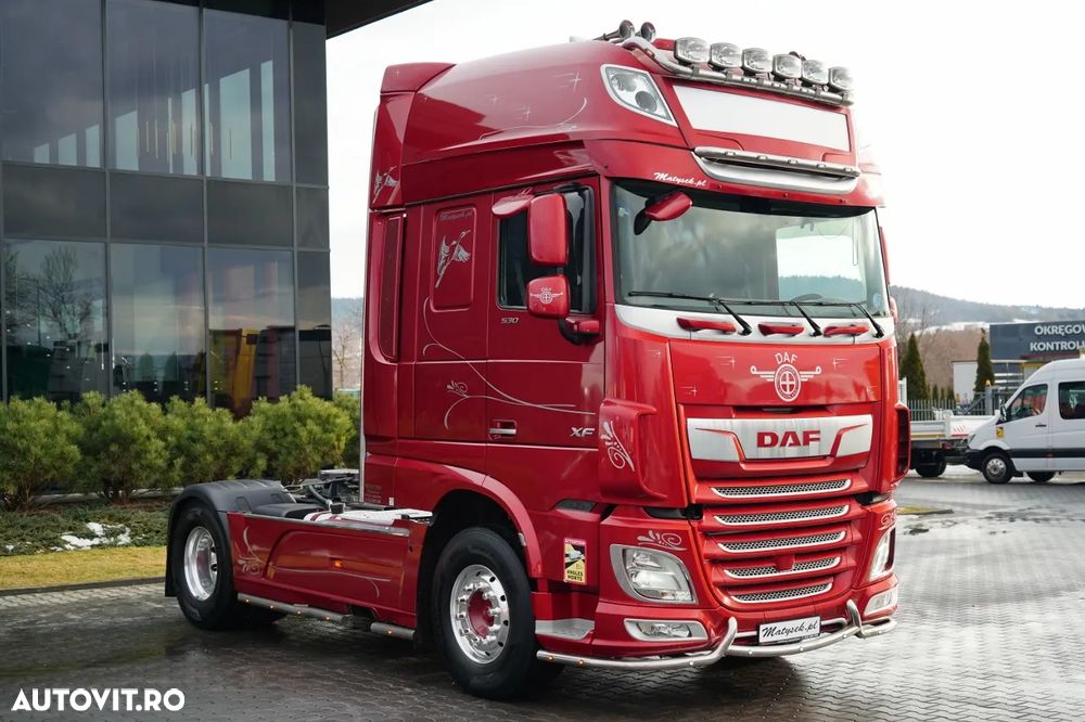 DAF XF 530 / I-PARK COOL / SISTEM HIDRAULIC / CABINĂ SUPER SPACE / COMPLET AIRMATIC / TV / JANTE DIN ALIAJ - 4