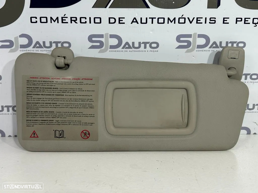 Pala Sol Esquerda / Direita - Renault Megane III - 2