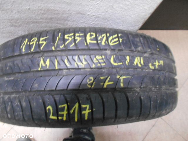 Opona pojedyńcza 195/55r16 michelin energy saver "+ " 6,3mm