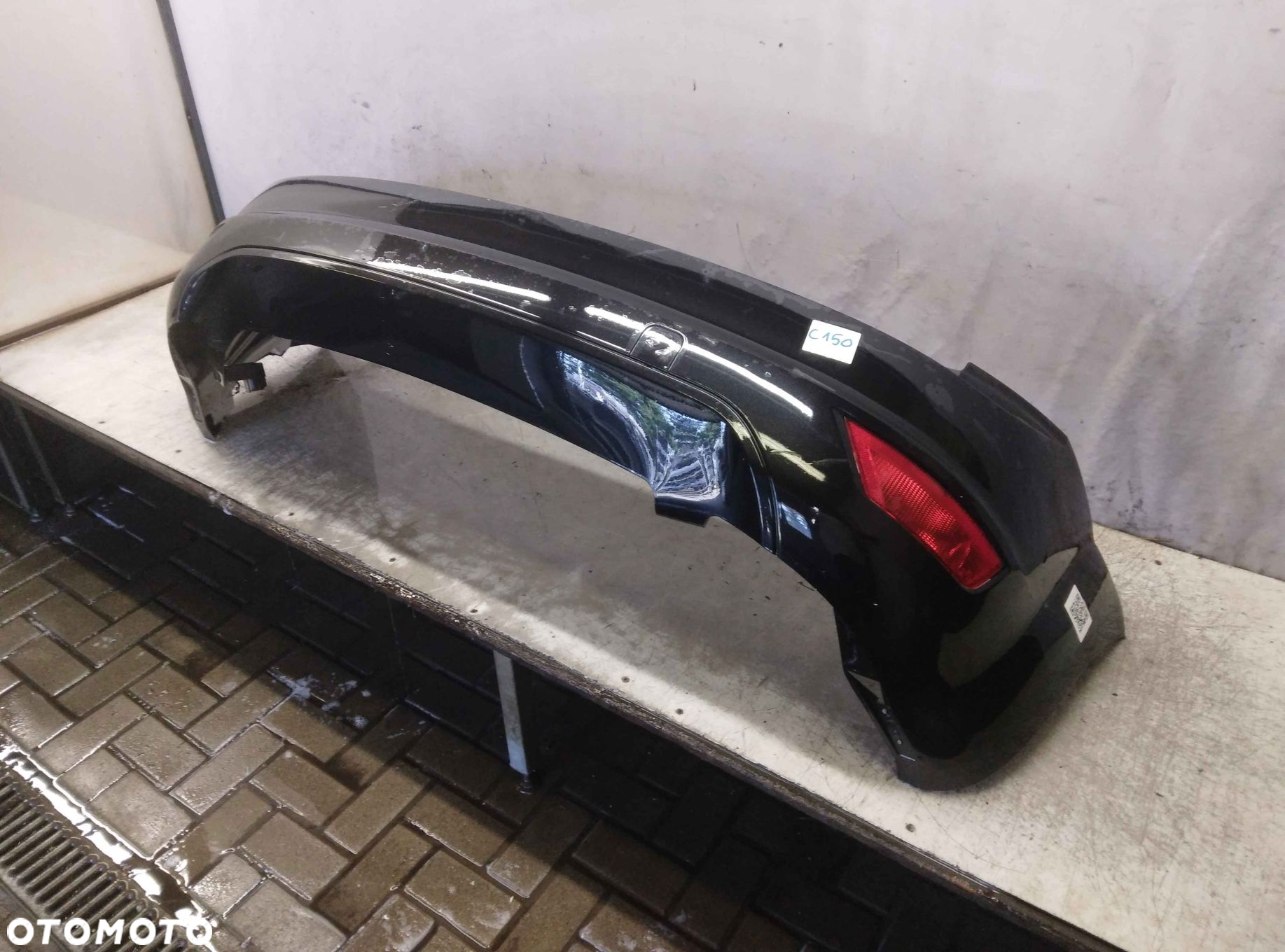 ^ ZDERZAK TYŁ TYLNY FORD FOCUS MK.2 2 II LIFT FL F3 CZARNY 5D 5 DRZWI HB - 3
