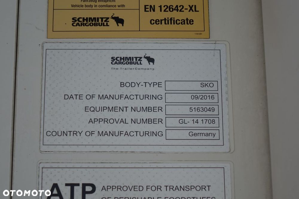 Schmitz Cargobull CHŁODNIA / CARRIER VECTOR 1550 / DOPPELSTOCK / OSIE SCHMITZ / KOSZ PALETOWY / OŚ PODNOSZONA - 34