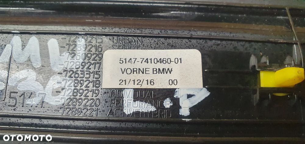 Listwa progowa progu lewy prawy przód tył BMW 3 F30 7410460 - 10