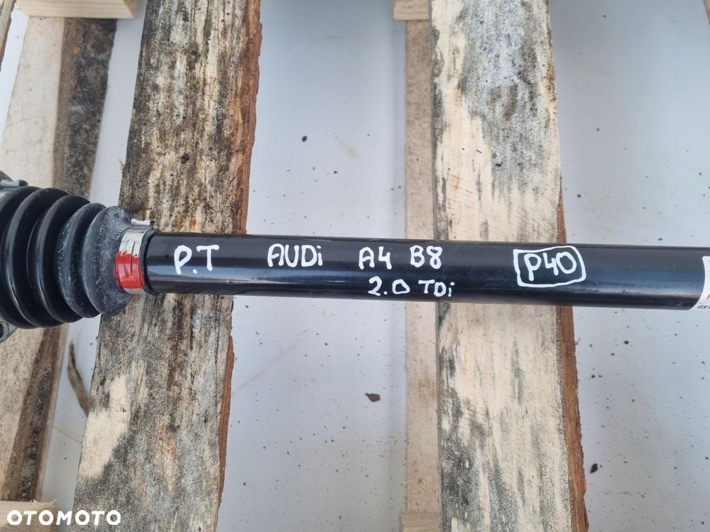 PÓŁOŚ Audi A4 B8 2.0 TDI PRAWA TYLNA _ półośka prawy tył pasażera 8K05012 - 3