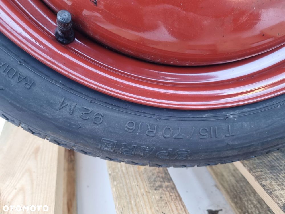 Saab 95 9-5 I KOŁO DOJAZDOWE dojazdówka 115/70 R16 5x110 4569661 1010268 - 6