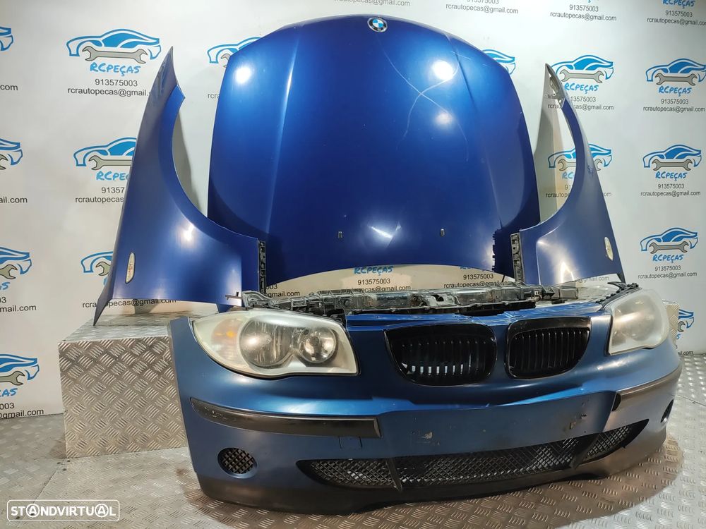 FRENTE COMPLETA BMW SERIE 1 E87 E81 PRE-LCI CAPOT PARACHOQUES GUARDA-LAMAS OTICAS RADIADOR VENTILADOR FRENTE FIBRA REFORÇO - 2