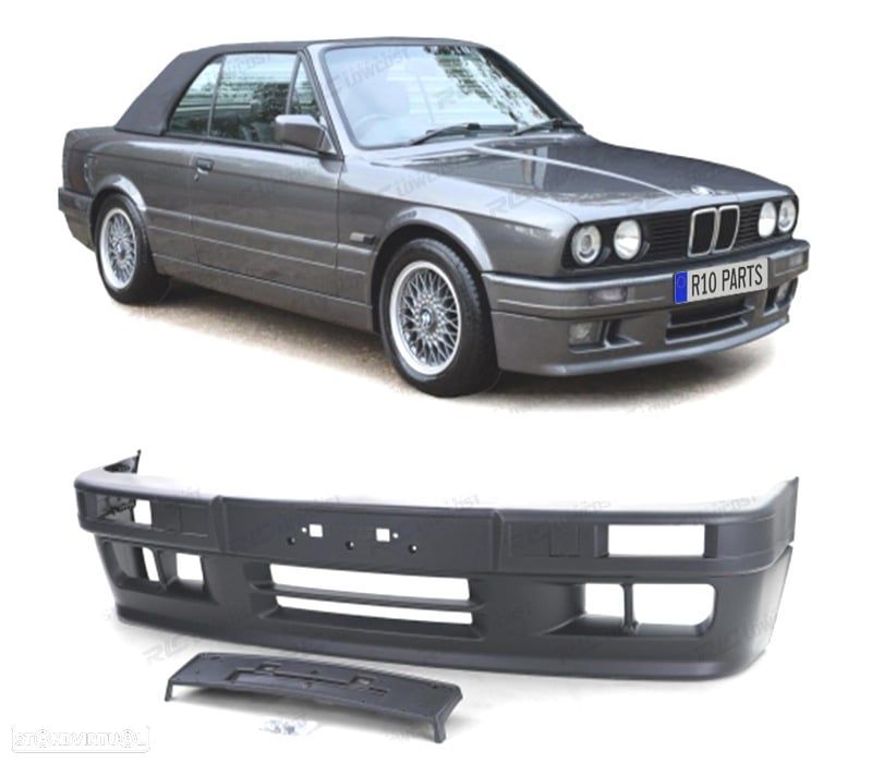 PARA-CHOQUES FRONTAL BMW E30 82-90 LOOK M2 ABS - 1