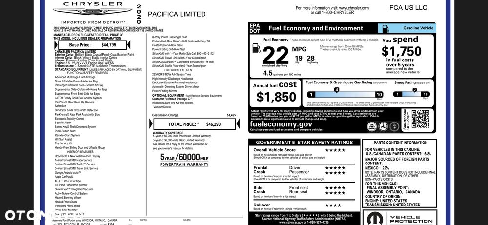 Chrysler Pacifica - 31