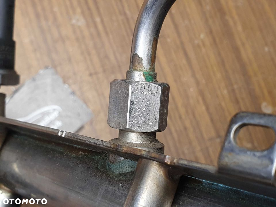 Listwa Wtryskowa Czujnik Cisnienia Paliwa Przewody 2.0 FSI TFSI Audi A4 B7 A6 VW - 12