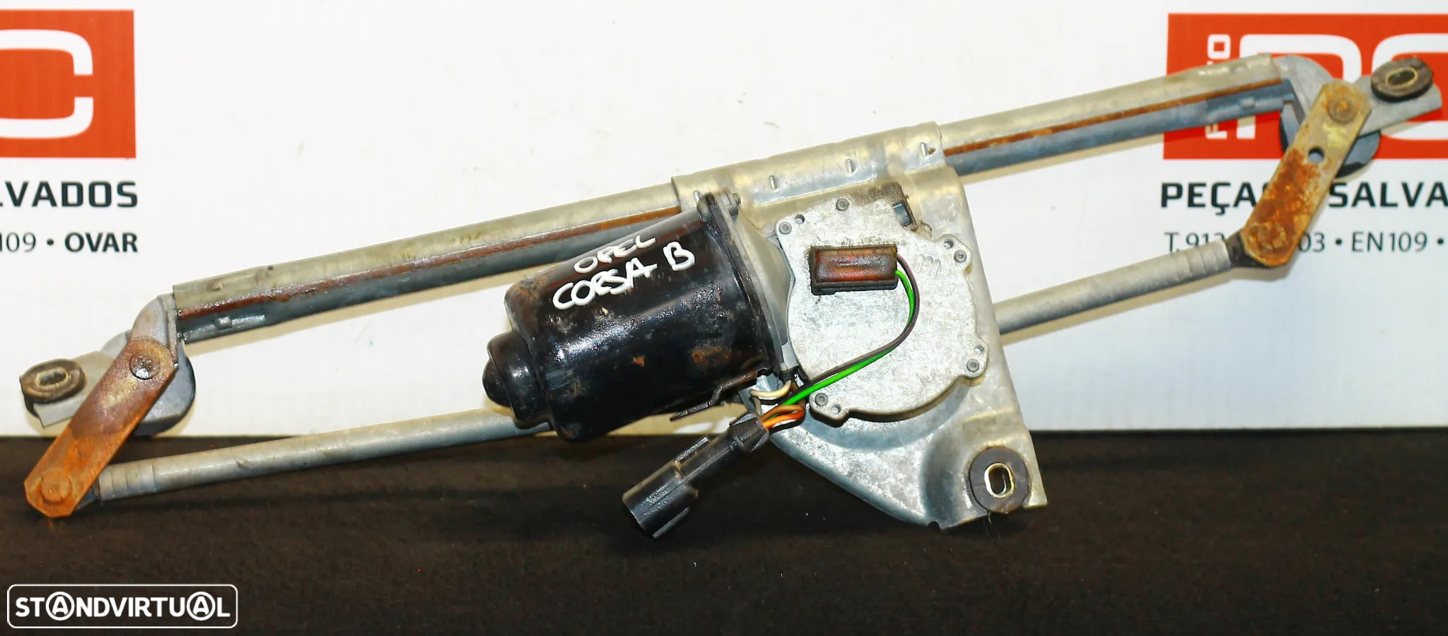 MOTOR LIMPA PARA-BRISAS OPEL CORSA B - 2