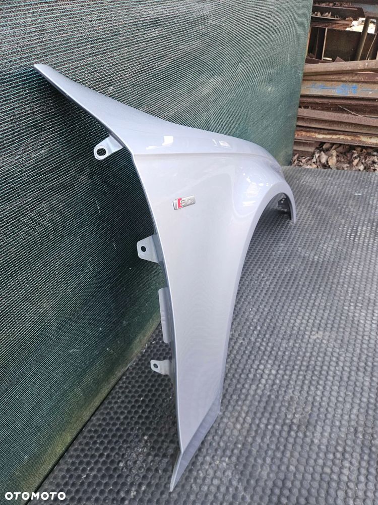 Blotniki Prawy Nadkole Przod Przedni Szary Audi A4 B8 Sedan Kombi Przed Lift Oryginalny lakier - 6