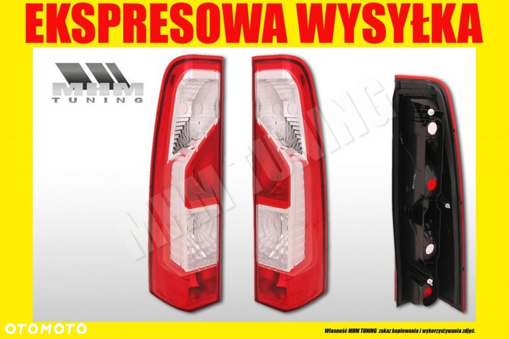 LAMPA TYL RENAULT MASTER OPEL MOVANO 2010- L - 2