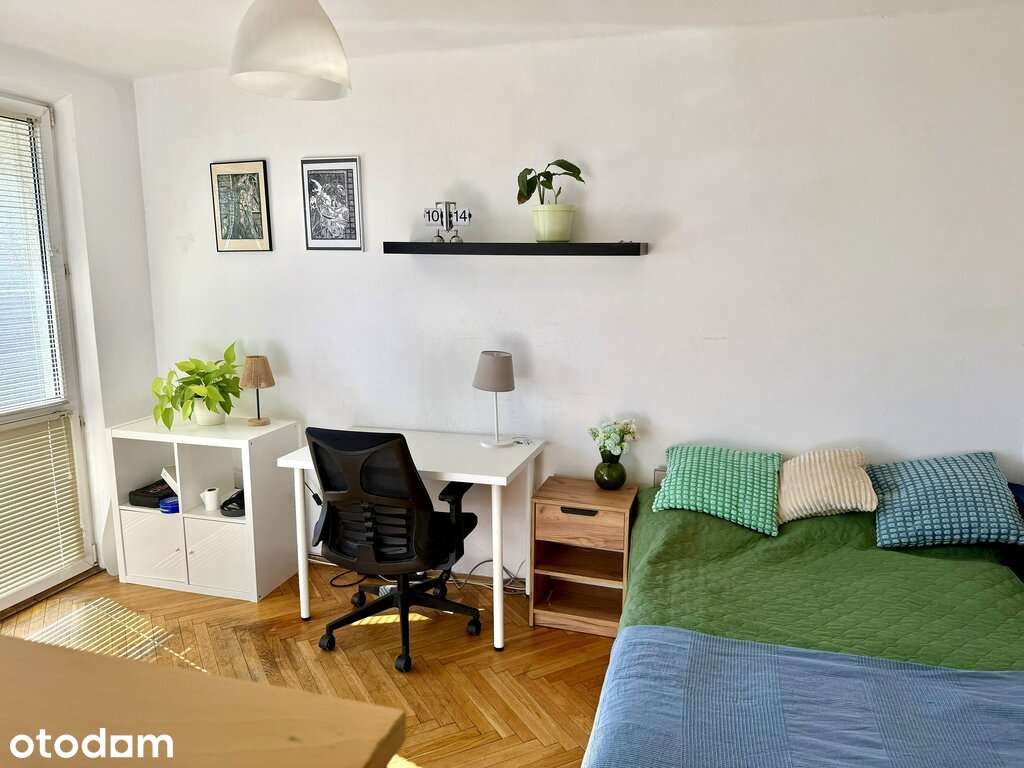 Kawalerka przy parku z balkonem i parkowaniem KROWODRZA