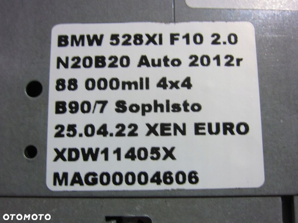 BMW F10 F01 RADIO CZYTNIK NAWIGACJI USA 9289249 - 6
