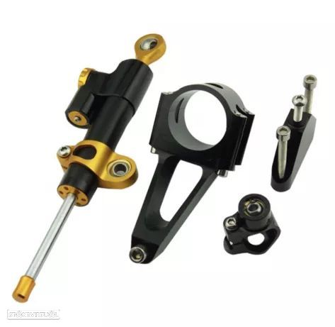 Amortecedor de direção com suporte completo p/ cbr 600 f4 e f4i fsport - 1