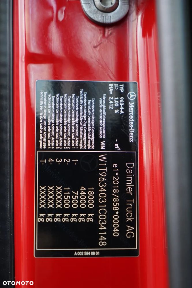 Mercedes-Benz ACTROS 1845 / MP5 / BIG SPACE  / PO KONTRAKCIE SERWISOWYM - 38