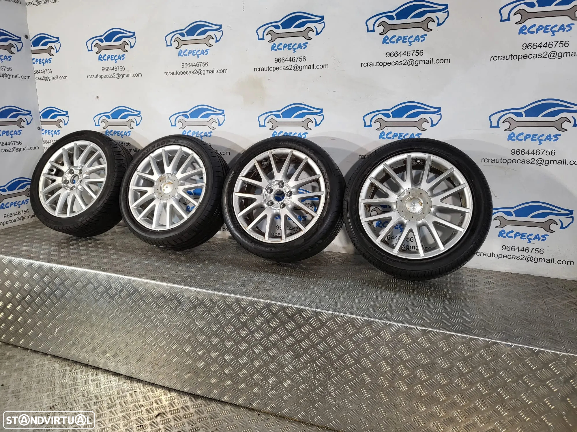 Conjunto Jantes 17 Originais VW Golf 5 Jetta 7J ET54 5x112 1K0601025AN - 3