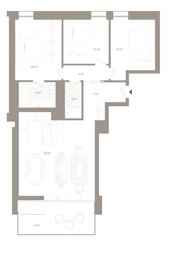 Apartamento T3 Venda em Santa Marinha e São Pedro da Afurada,Vila Nova - Grande imagem: 5/28