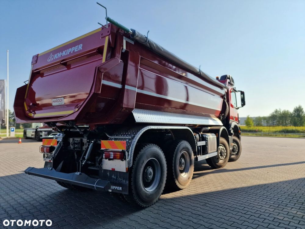 Mercedes-Benz Arocs 4148 AK 8x8 wywrotka tylnozsyp rynna KHKIPPER MEILLER - 7