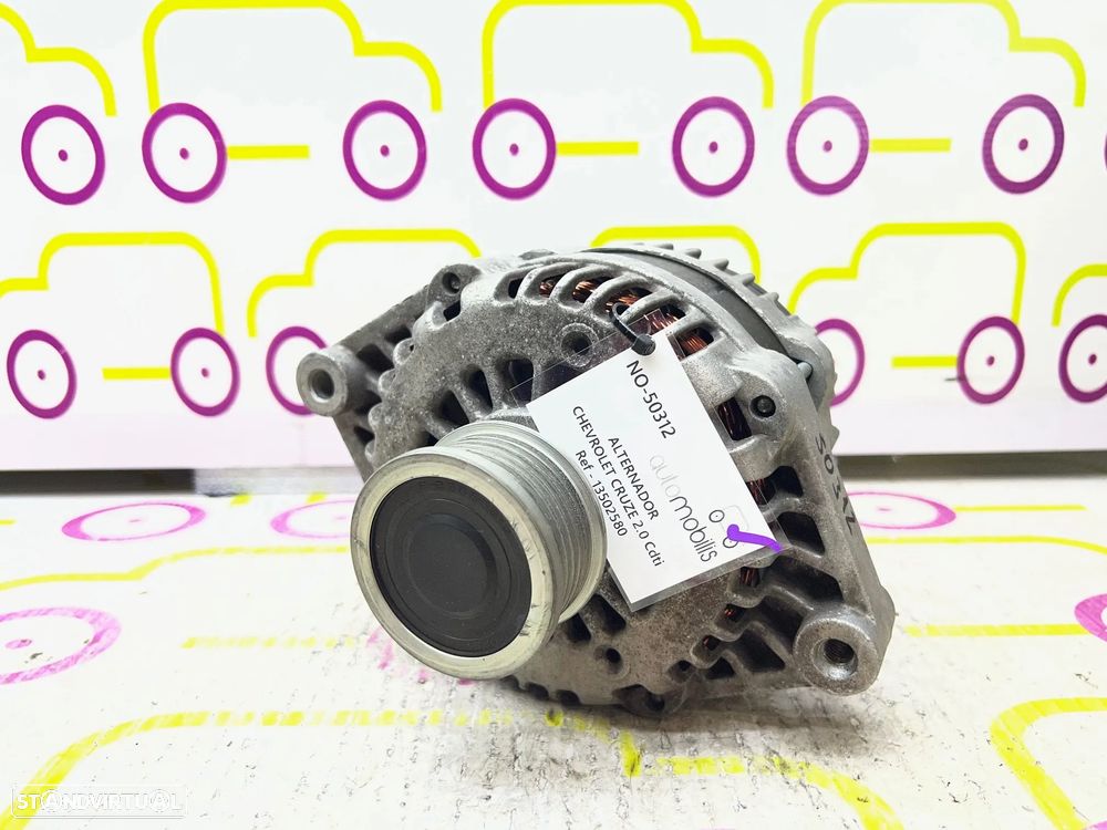 Alternador CHEVROLET CRUZE 2.0 CDI Ref . 13502580 - NO. 50312 - 1