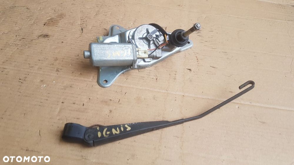 Suzuki Ignis FH MH Subaru G3X Justy mechanizm ramię wycieraczki tylnej klapy bagażnika - 1