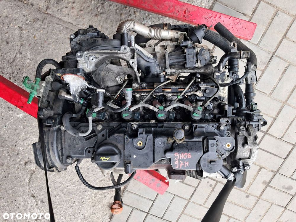 citroen c4 picasso ii 1.6 hdi 9h06 silnik kompletny wtryskiwacze pompa - 1