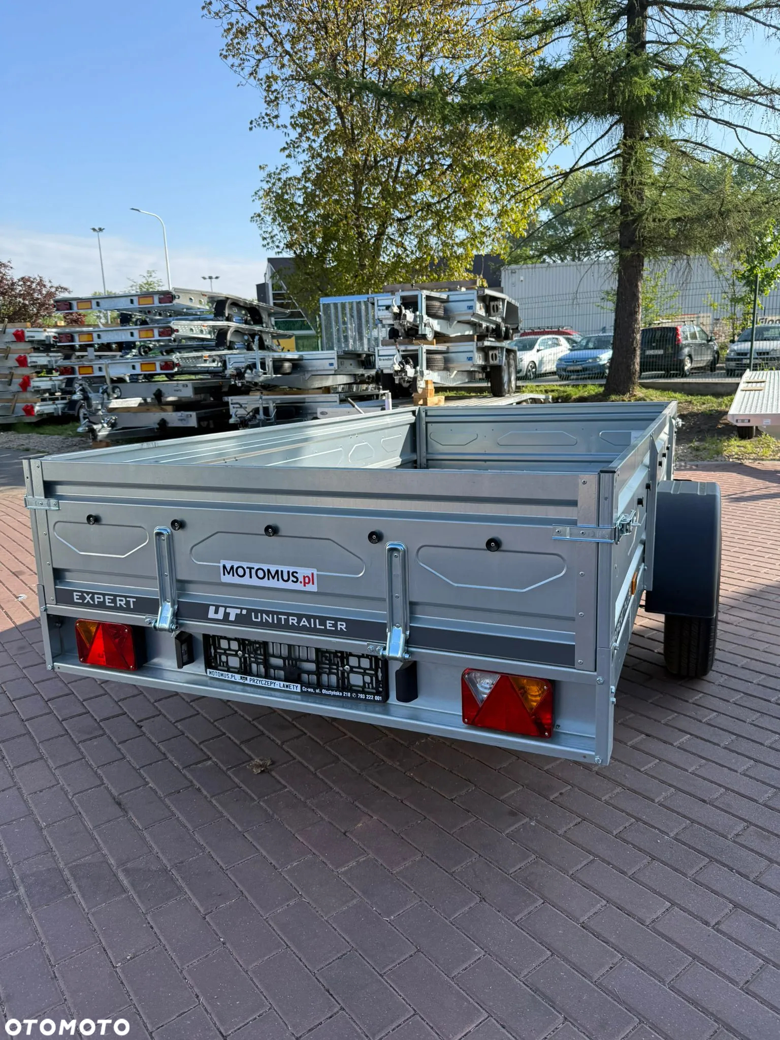 Inny Przyczepa Expert 3015 1,3T 1 osiowa 300x150x40 mocna WYPRZEDAŻ - 6