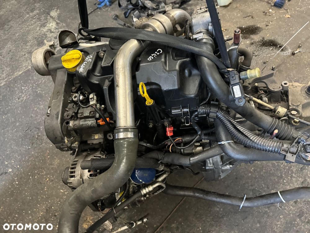 Silnik na części 1.5 dci  scenic 2 zestaw opiłkowy Siemens a2c20000754 głowica turbina turbo alternator rozrusznik - 1