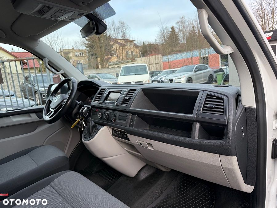 Volkswagen 2.0TDI DSG 150ps Transporter T6 Długi Webasto Parktronik SERWISOWANY Bezwypadek - 30