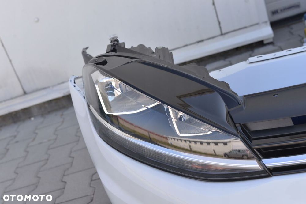 MASKA ZDERZAK BŁOTNIK GRILL LAMPA PAS BELKA XENON VW GOLF 7 VII Lift - 16