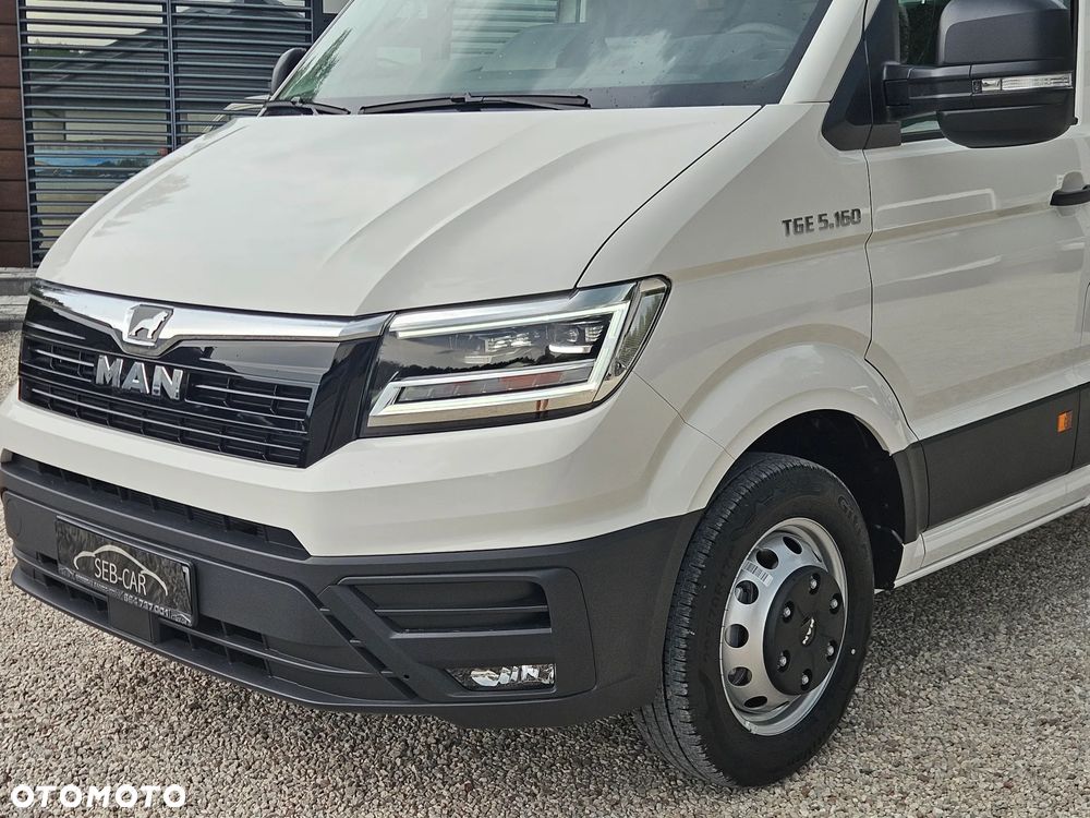 MAN TGE 5.160 Skrzyniowy NA BLIŹNIAKU Paczka 5.4m SalonPL FV23% Od RĘKI - 18