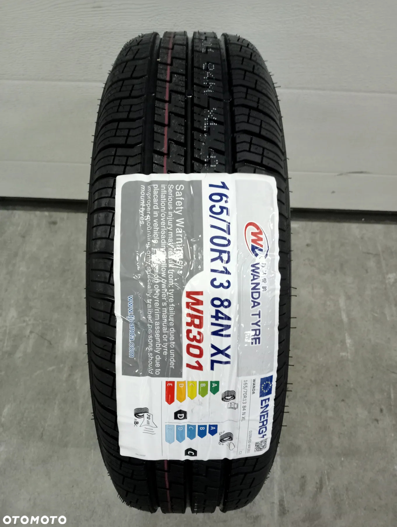 Nowe koło 165/70 R13 WANDA WR301 4Jx13 4x100 felga opona przyczepa !! - 5