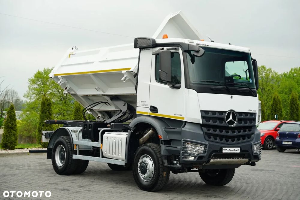 Mercedes-Benz AROCS 2038 / 4x4 / WYWROTKA 2 STRONNA / HYDROBURTA / AUTOMAT / - 14