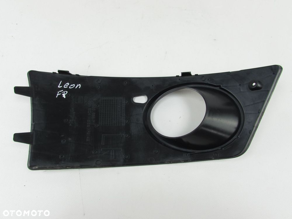 SEAT LEON II CUPRA FR LIFT 09-12 KRATKA ZDERZAKA PRZOD LEWA 1P0853665P - 4