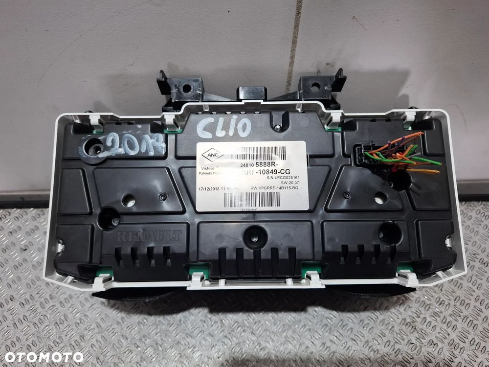 Zegary licznik Renault Clio IV 2018 rok 0,9 TCE nr 248105888R - 3