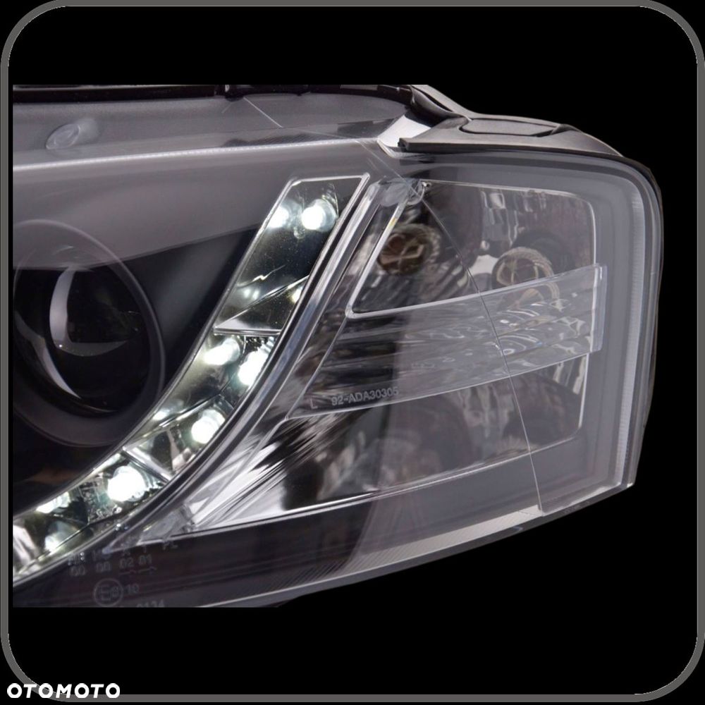 NOWE Lampy Reflektory Do AUDI A3 8P Od 2003 Do 2008 Roku + ŻARÓWKI LED - 3