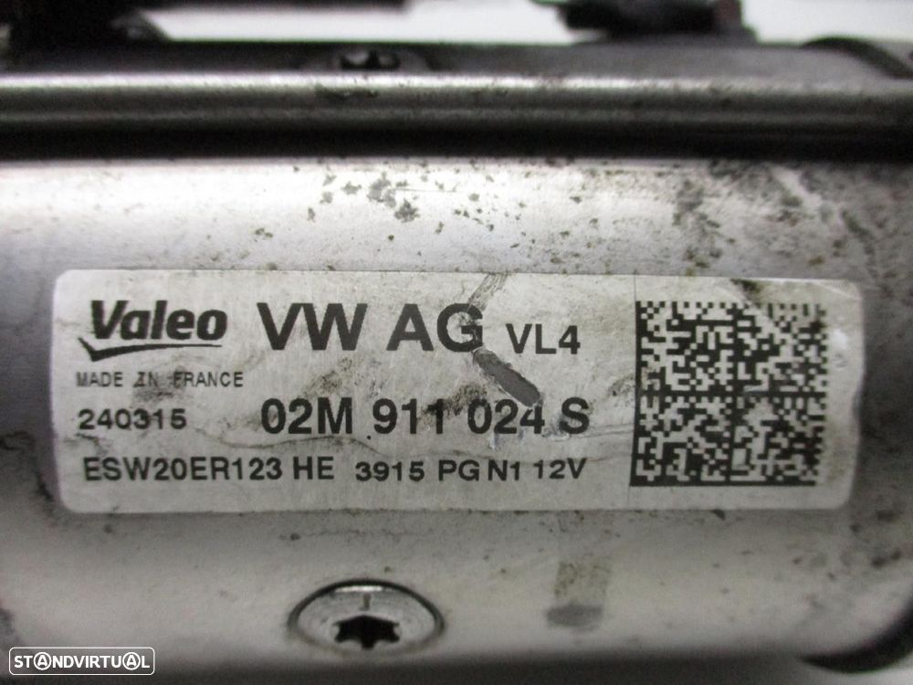 MOTOR ARRANQUE VOLKSWAGEN PASSAT 2015 -02M911024S - 1