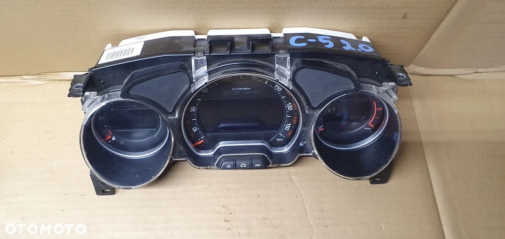 Licznik zegary oryginał Citroen C5 III 2.0 HDI 9665364880 - 2