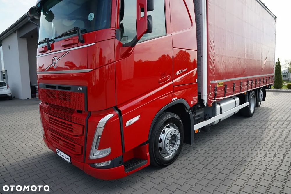 Volvo FH 460 / FIRANKA 7,4 M / I-SAVE / KLIMA POSTOJOWA / OŚ PODNOSZONA / SKRĘTNA / PLANDEKA ZBROJONA - 8