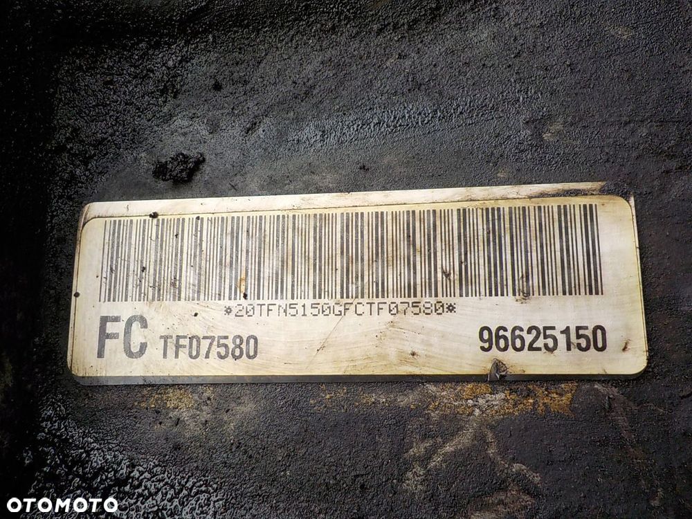 CHEVROLET CAPTIVA 2.0 CDI REDUKTOR 96625150 - 3