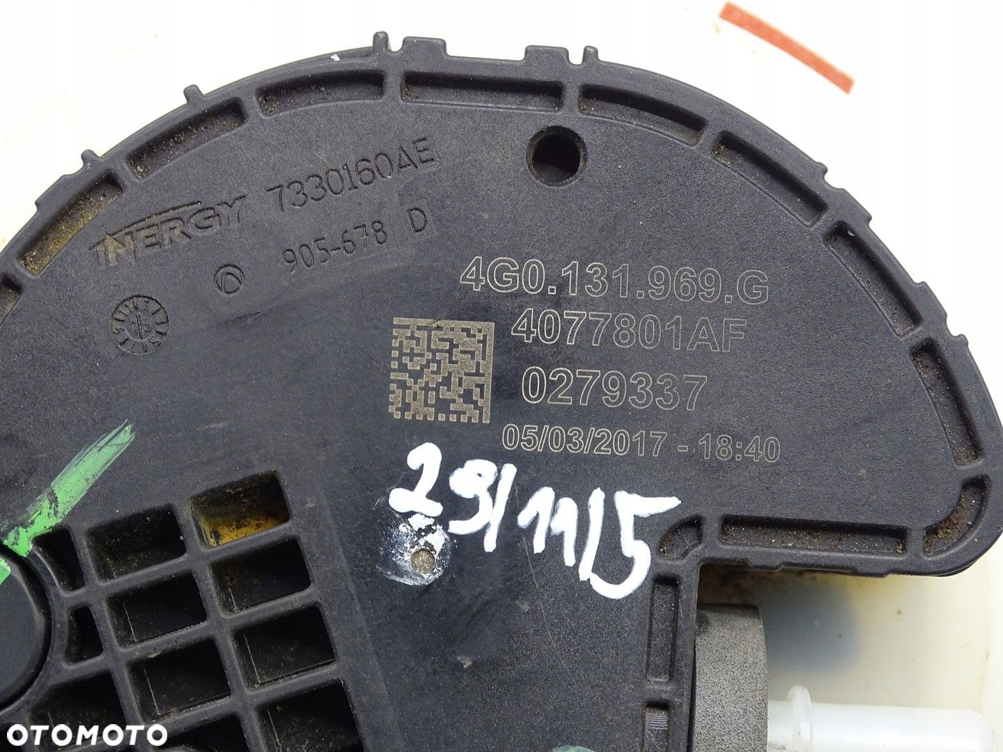 POMPA PALIWA ADBLUE AUDI A6 C7 A7 4G 4G0131969 4G0131969G 7660148AE - 7