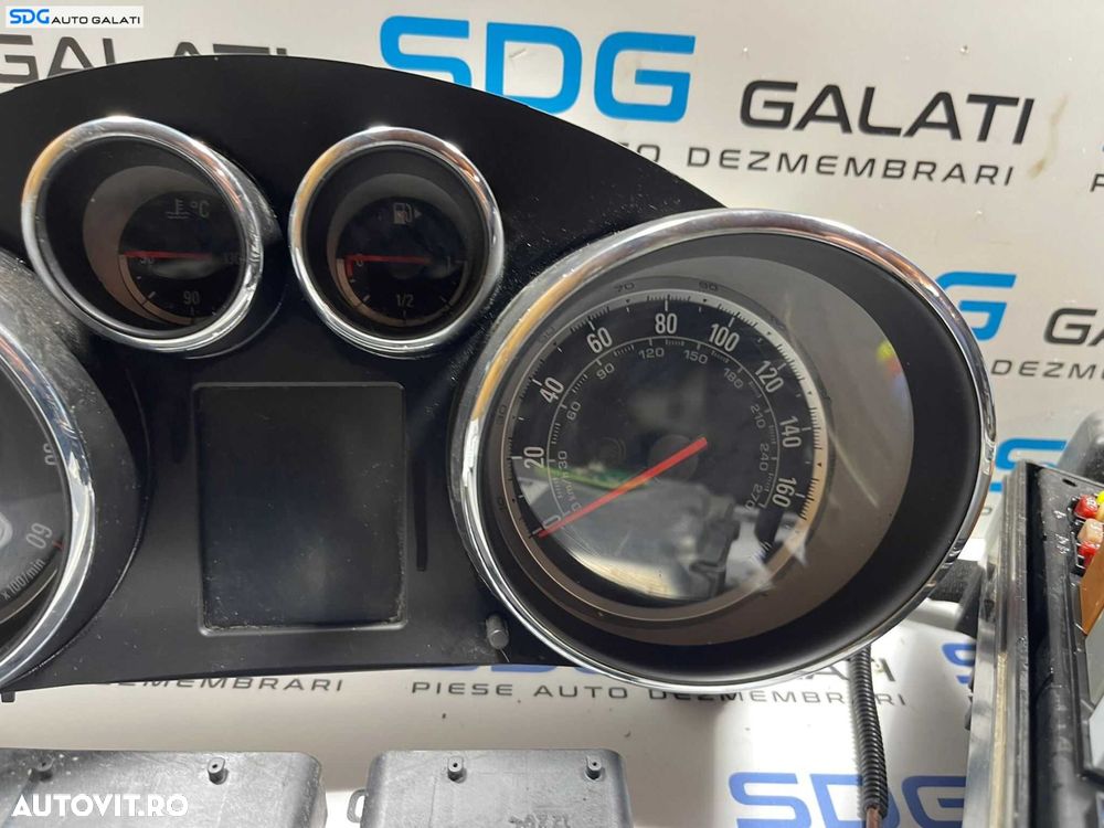 Kit Pornire ECU Calculator Motor Cip Cheie Imobilizator Ceas Bord Opel Astra J 1.7 CDTI 2009 - 2015 Cod 55591495 55579719 [2899] [2900] [2901] - 4