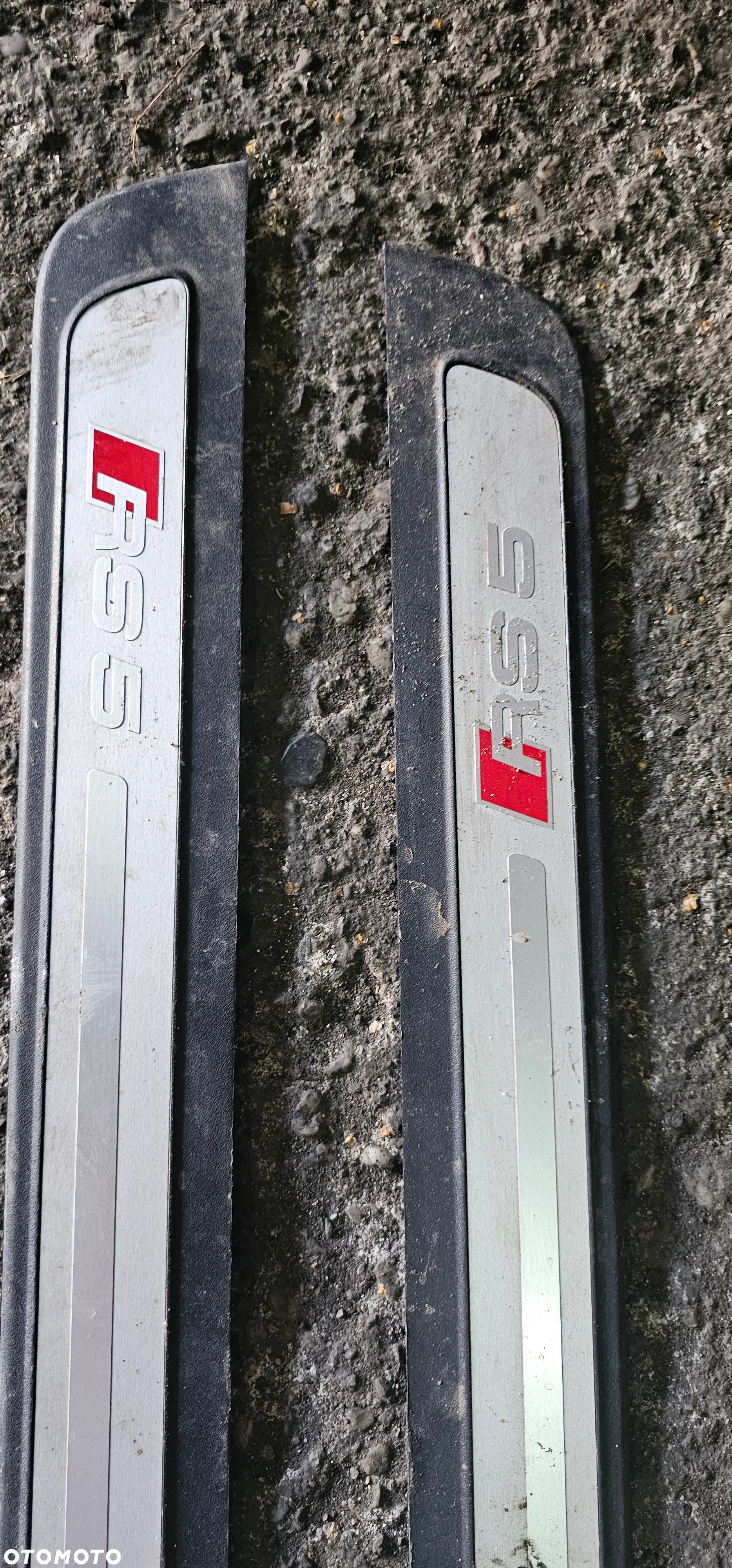 LISTWY WEWNĘTRZNE LISTWA NAKŁADKA PROGOWA AUDI RS5 8T COUPE 8T0853373 8T0853374 2SZT. - 4