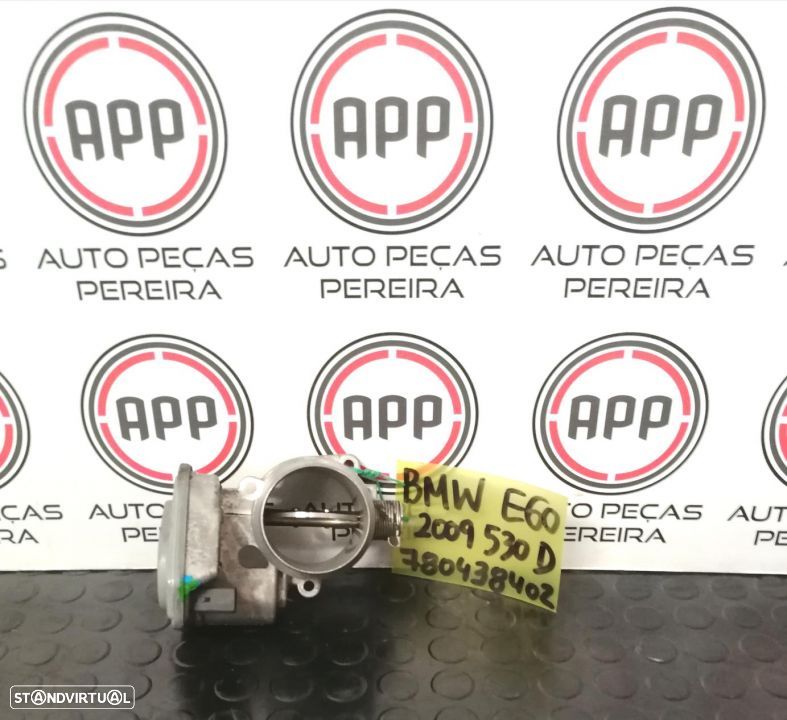 Borboleta de admissão BMW E60 530D referência 780438402. - 1