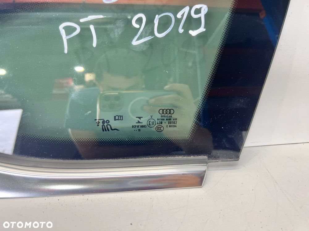 SZYBA KAROSERYJNA LISTWA CHROM PRAWY TYŁ AUDI A5 8W 2019R 8W8845298G - 4