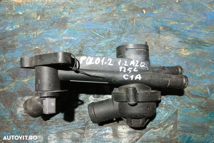 Carcasa termostat 03C121111B 03C121111B Volkswagen VW Polo 4 9N [2001 - 1