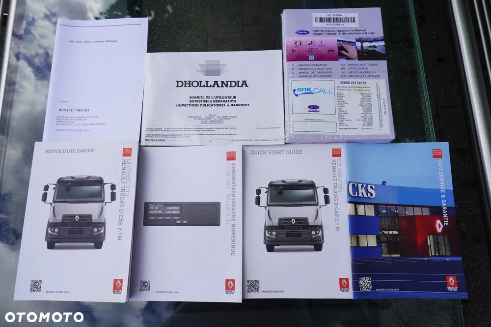 Renault D210 12T / Chłodnia Bitemperatura / 10 sztuk - 24