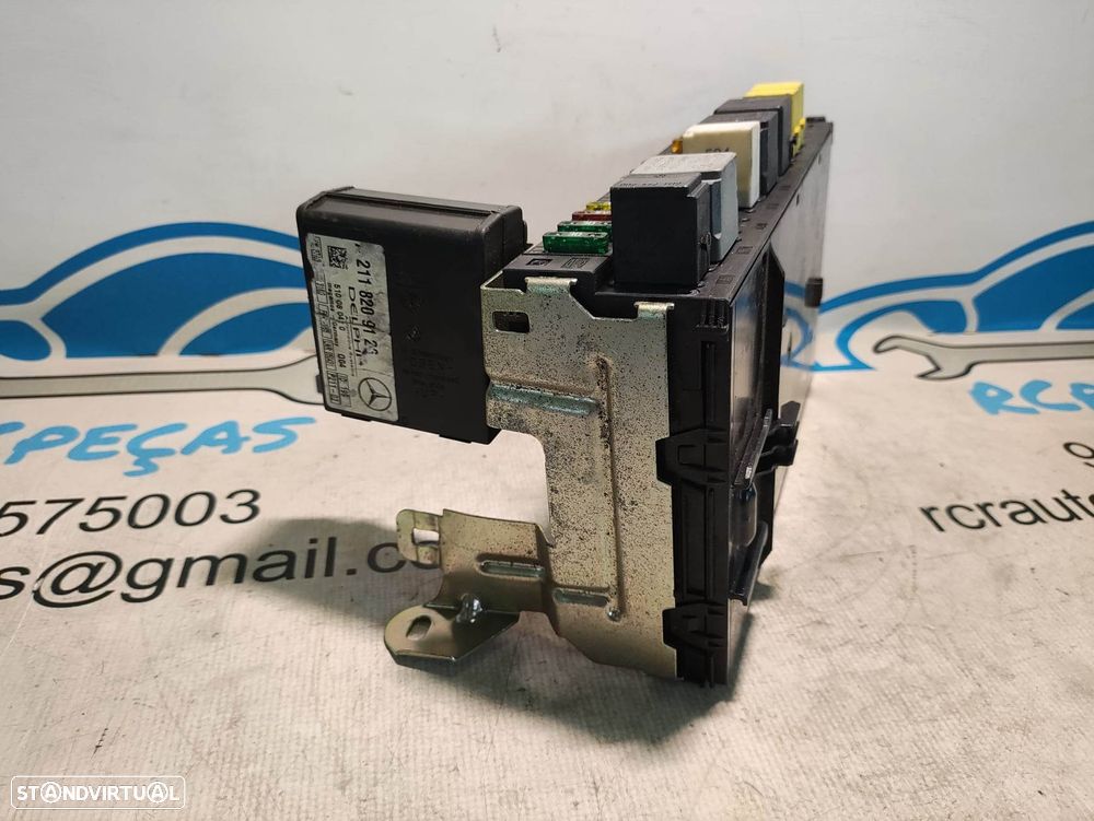 TAMPA CAIXA FUSIVEIS TAMPA PAINEL COMANDO CONTROLO SAM MERCEDES BENZ CLASS C W203 A2035453801 2035453801 5DK00848613 COUPE CL203 CLC CLASS E W211 E220 CLK C209 W209 - 4
