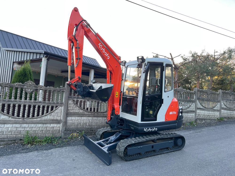 Kubota KX 71-3 * Minikoparka Kubota KX71 * 3 Tony * Stan Bardzo Dobry * Silnik 4 Cylindry * - 10