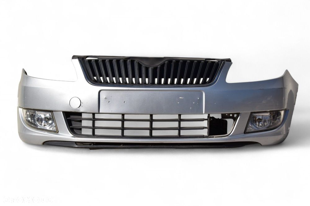 Zderzak Przód SKODA FABIA II Lift Kod lakieru: LA7W - 2