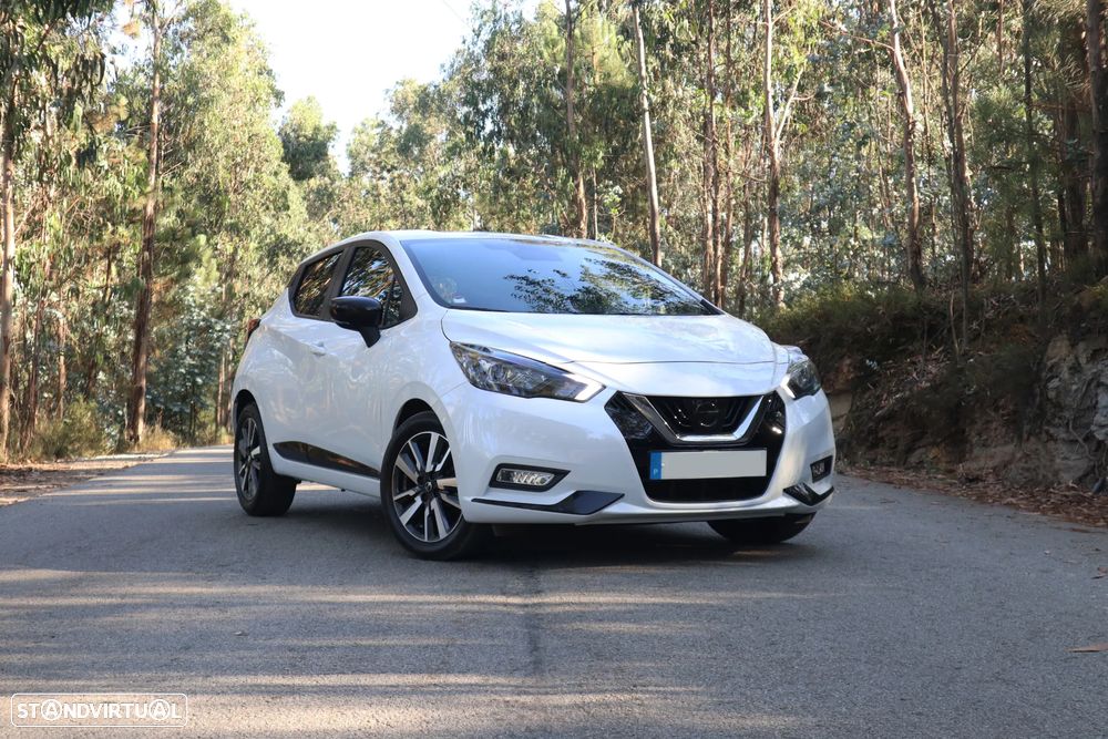 Nissan Micra 1.0 IG-T N-Design Black P.Navi - 1
